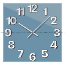 Zegar ścienny szklany Vlaha Glassico VCT1104 - 40x45 cm