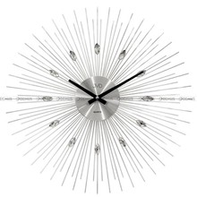 Zegar ścienny z kryształkami JVD HT431.1 - 49 cm