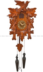 Zegar wiszący z kukułką Adler 24026-W - 24x33 cm
