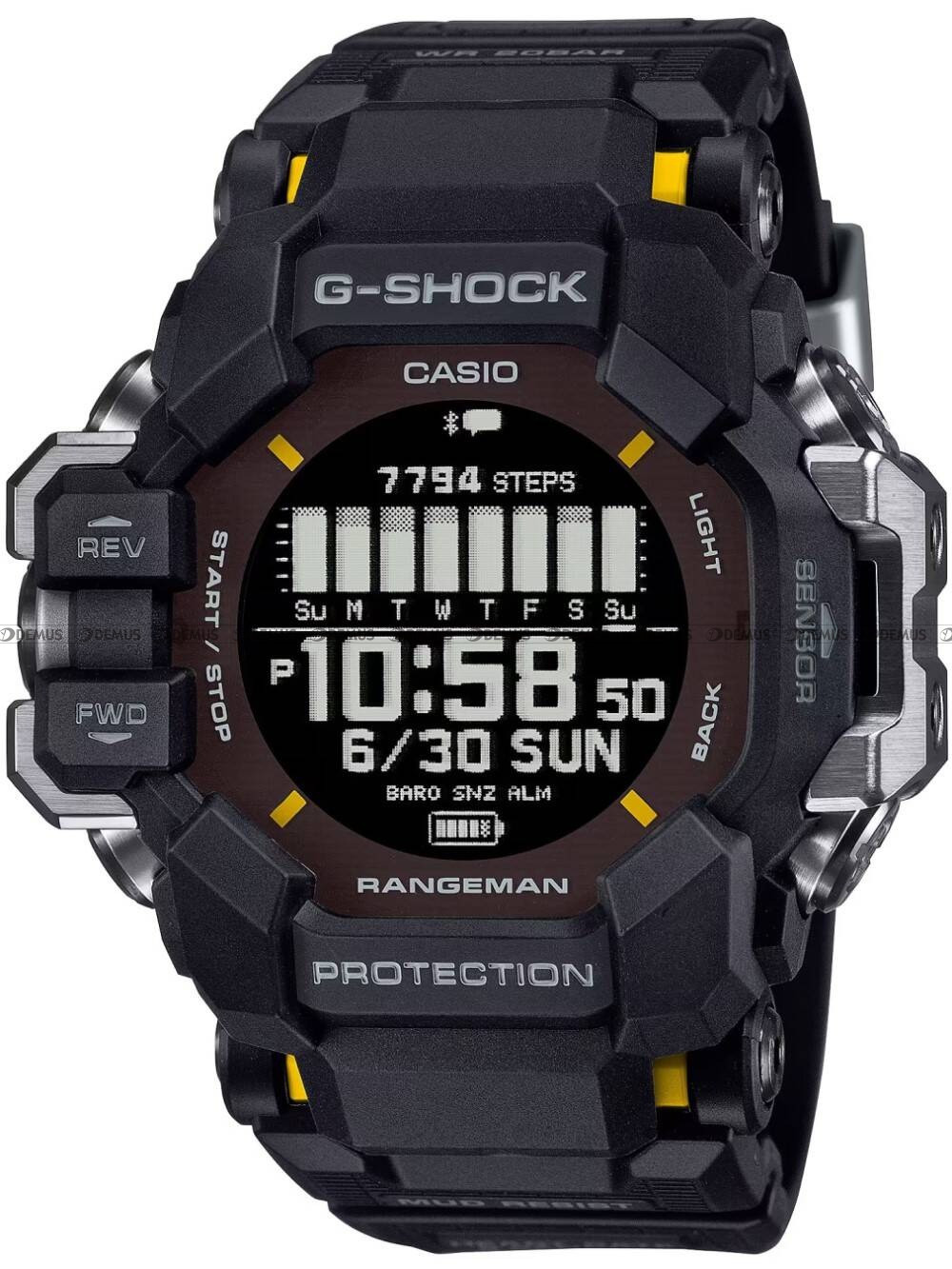 Zegarek męski Casio MASTER OF G - LAND RANGEMAN SOLAR GPS 6 SENSORS