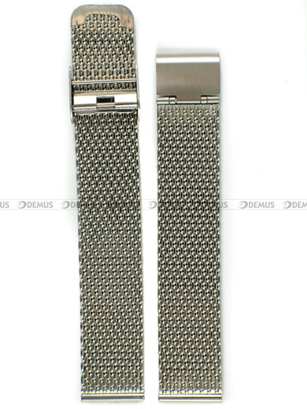 Bransoleta stalowa mesh do zegarka - Bra11 - 18 mm