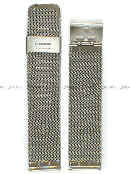 Bransoleta stalowa mesh do zegarka - Bra9 - 22 mm