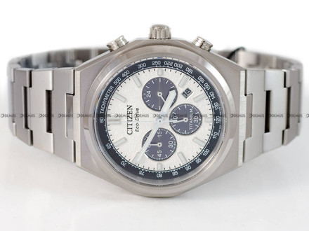 Citizen Super Titanium Chronograph Eco-Drive CA4610-85A Zegarek Męski 