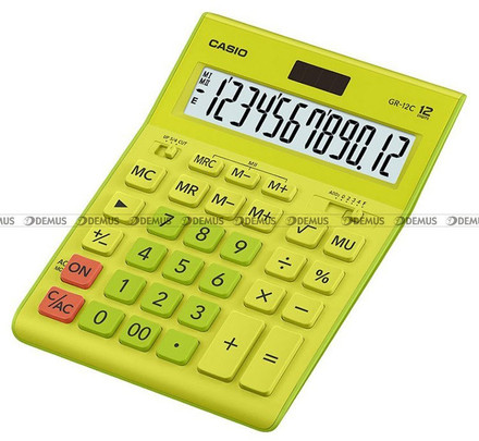 Kalkulator biurowy Casio GR-12C-GN