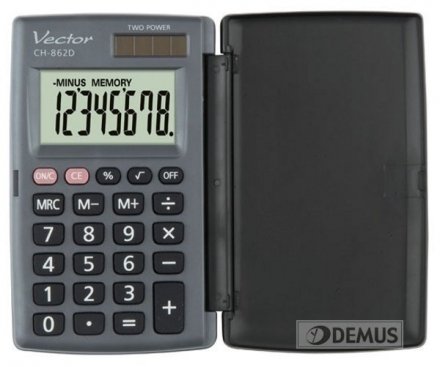 Kalkulator kieszonkowy Vector CH-862D