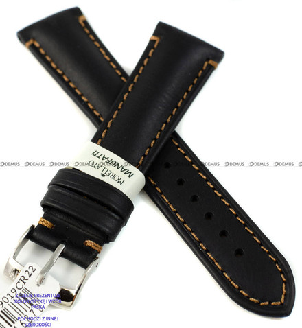 Pasek do zegarka skórzany - Morellato Bolle A01X4434B09019CR20 - 20 mm