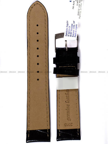 Pasek do zegarka skórzany - Morellato Samba A01X2704656019CR20 - 20 mm