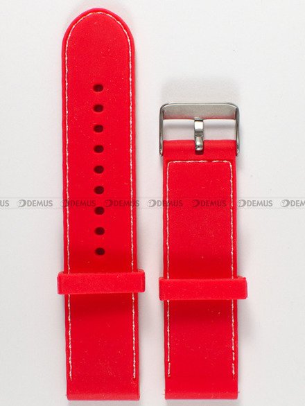 Pasek silikonowy do zegarka - Chermond PG1.22.4.7 - 22 mm