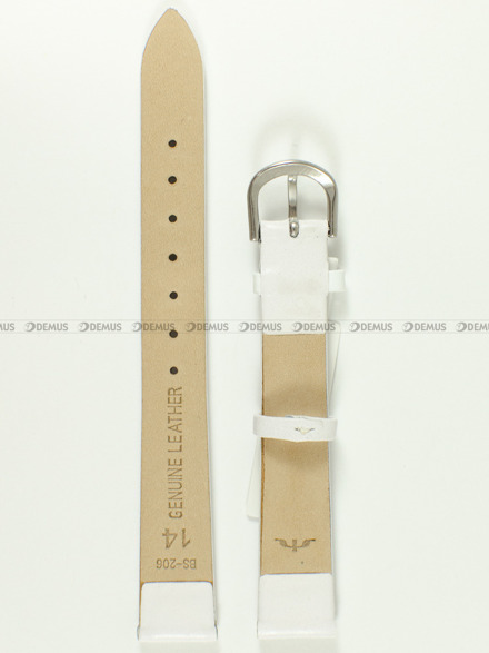Pasek skórzany do zegarka Bisset - BS-206 - 14 mm