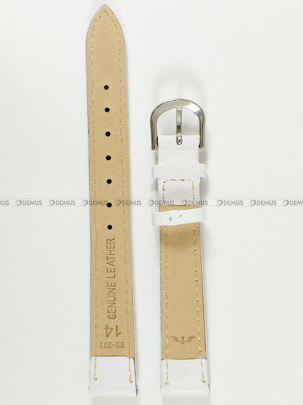 Pasek skórzany do zegarka Bisset - BS-207 - 14 mm