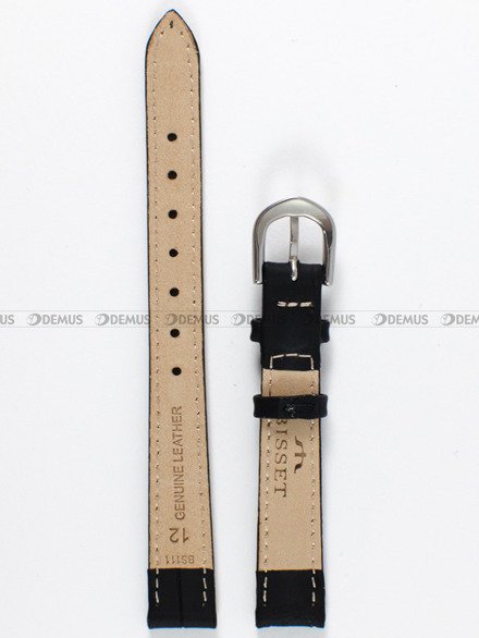 Pasek skórzany do zegarka Bisset - PB70.12.1 - 12 mm