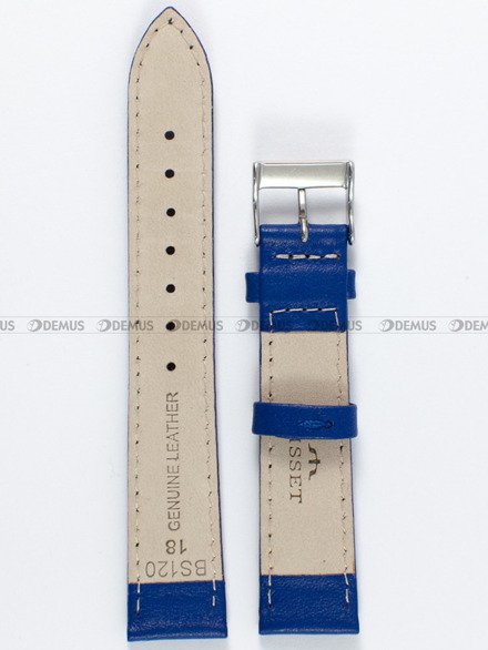 Pasek skórzany do zegarka Bisset - PB76.18.5.1 - 18 mm