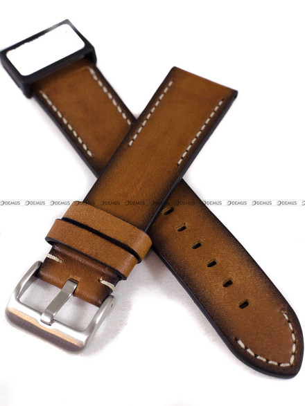 Pasek skórzany do zegarka - Condor 363R.03.22.W - 22 mm