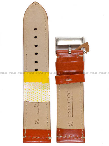 Pasek skórzany do zegarka - Diloy 363.24.12 - 24 mm