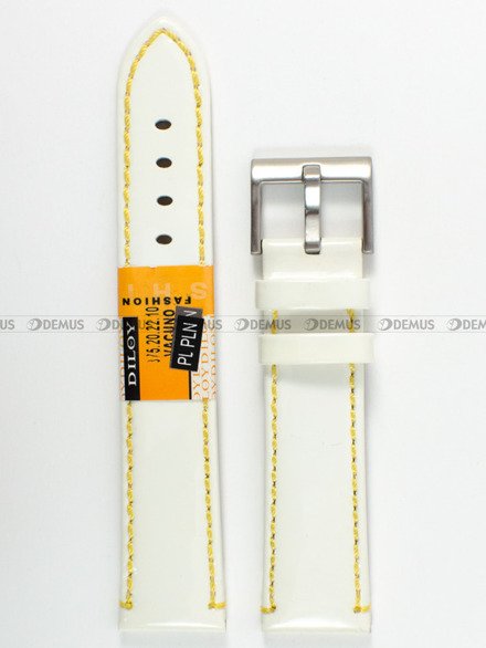 Pasek skórzany do zegarka - Diloy 375.20.22.10 - 20 mm
