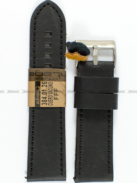Pasek skórzany do zegarka - Diloy 384.26.1 - 26 mm