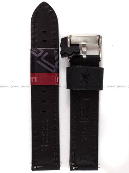 Pasek skórzany do zegarka - Diloy 399.20.1 - 20 mm