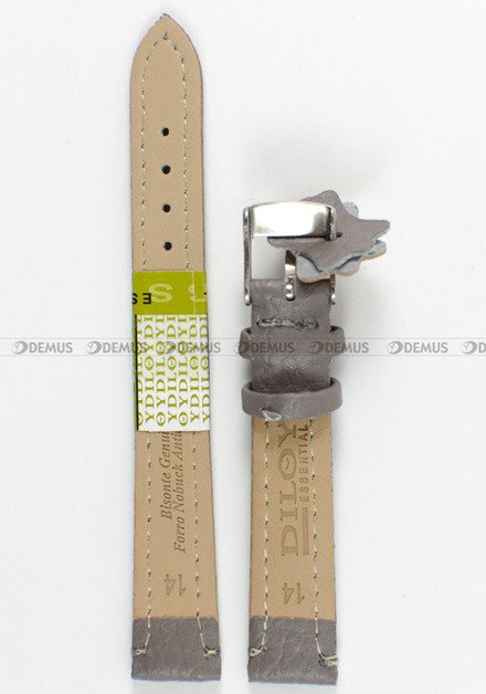 Pasek skórzany do zegarka - Diloy P178.14.7 - 14 mm