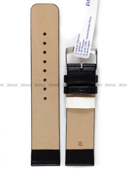 Pasek skórzany do zegarka - Morellato A01X3076875019CR20 - 20 mm