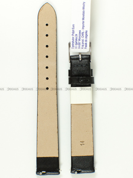 Pasek skórzany do zegarka - Morellato A01X5200875019CR14 - 14 mm