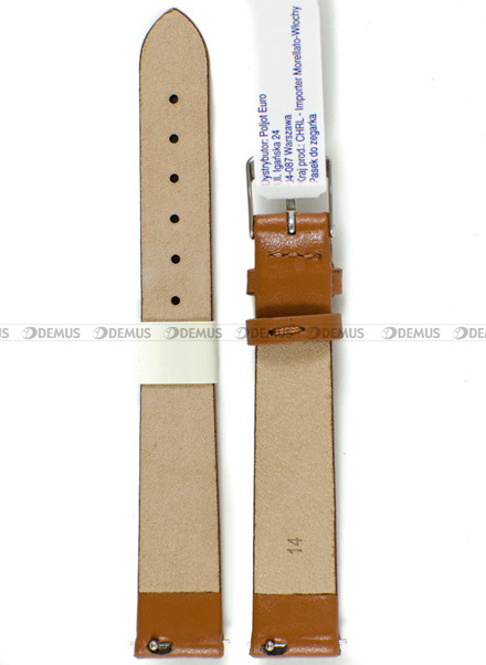 Pasek skórzany do zegarka - Morellato A01X5200875137CR14 - 14 mm