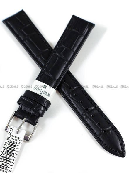Pasek skórzany do zegarka - Morellato A01Y2269480019CR18 - 18 mm - XL