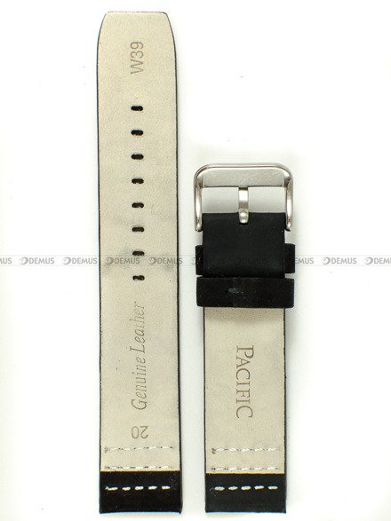 Pasek skórzany do zegarka - Pacific W39.20.1.7 - 20 mm