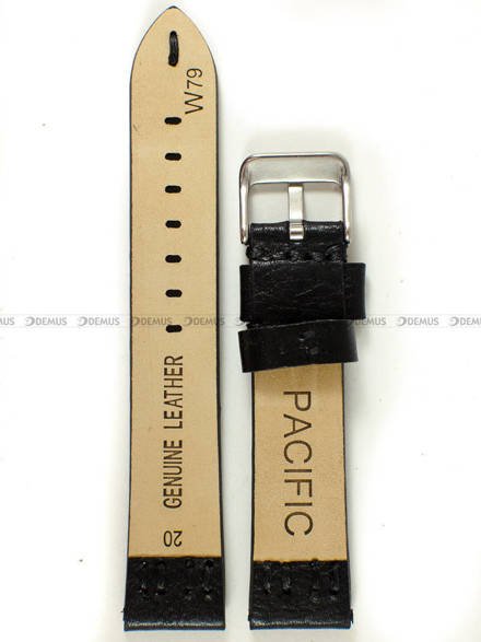 Pasek skórzany do zegarka - Pacific W79.20.1.1 - 20 mm