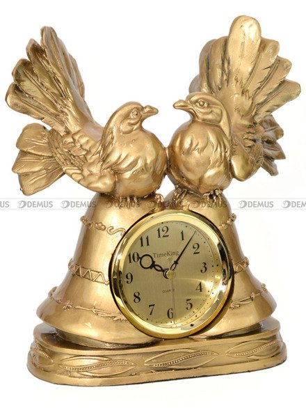 Zegar kominkowy figurka Gołąbki Timeking TK5231