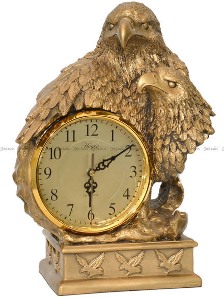 Zegar kominkowy figurka Orły - Hagen TK5611 - 26x35 cm