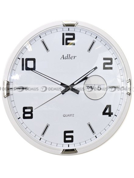 Zegar ścienny Adler PW184-1731-Biały