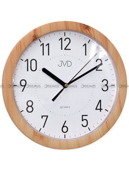 Zegar ścienny JVD H612.18 z tworzywa okrągły