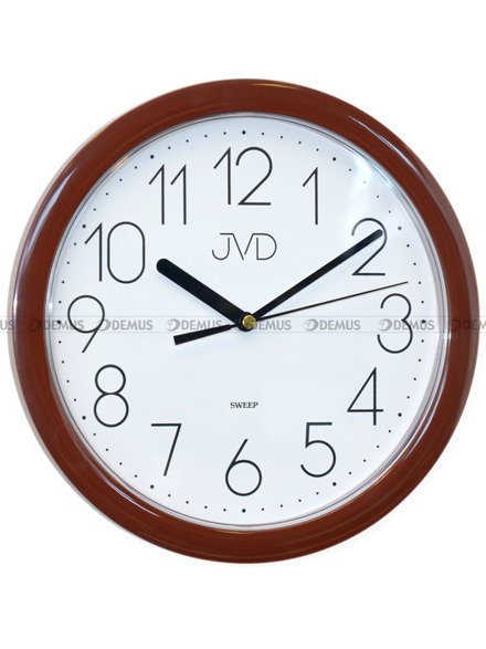Zegar ścienny JVD HP612.16.2 z tworzywa okrągły