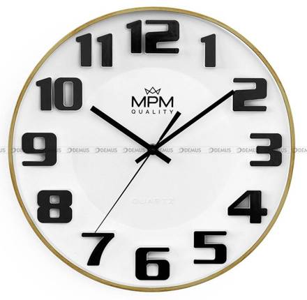 Zegar ścienny MPM Ageless - A - E01.4165.0090 - 34 cm
