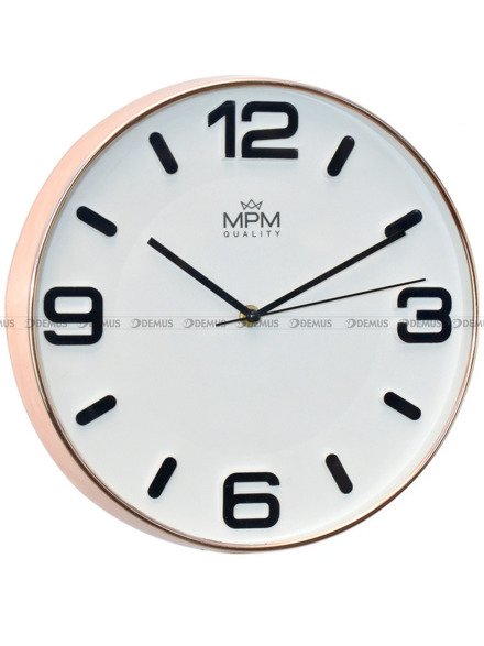Zegar ścienny MPM Rose Modern I E01.3901.8200 - 31 cm