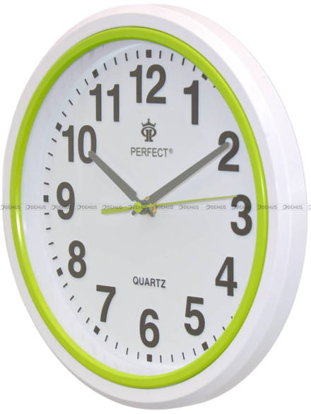 Zegar ścienny Perfect FX5841 Zielony - 28 cm
