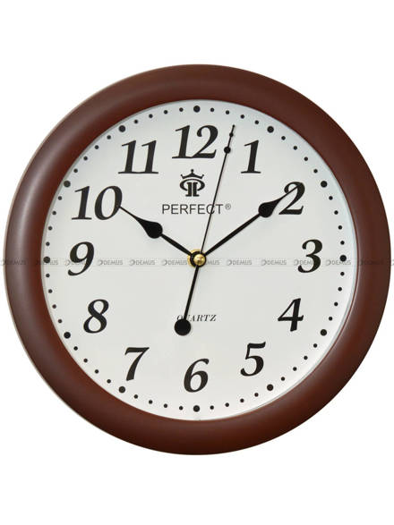 Zegar ścienny Perfect LA17-Brown-Mat - 29 cm