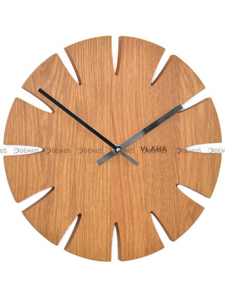 Zegar ścienny Vlaha VCT1014 - Z litego drewna dębowego