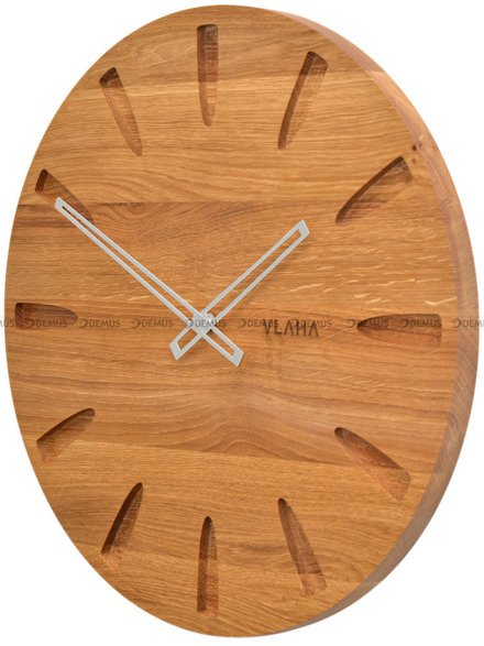 Zegar ścienny Vlaha VCT1021 - Z litego drewna dębowego