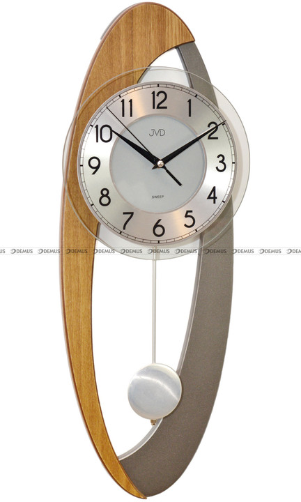 Zegar wiszący kwarcowy z płynąca wskazówką JVD NS11004.78 - 22x59 cm