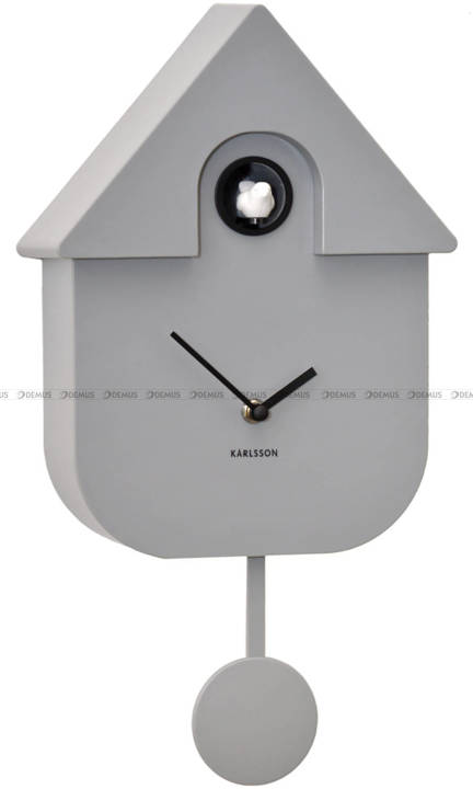 Zegar z kukułką Karlsson Modern Cuckoo KA5768GY 41x22 cm
