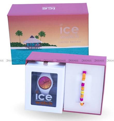 Zegarek Damski Ice-Watch - Ice Sunset California 018495 S - Z bransoletką w zestawie - Limitowana edycja