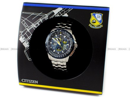 Zegarek Męski Citizen Promaster Skyhawk Radio Controlled "Blue Angels" JY8058-50L - Limitowana edycja