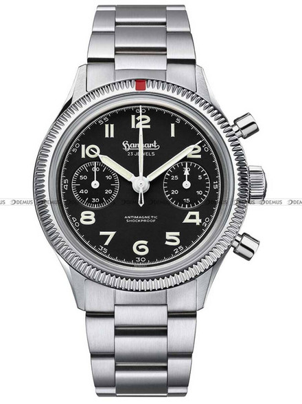 Zegarek Męski Mechaniczny Hanhart 417 ES 1954 39 mm H701.210-6428