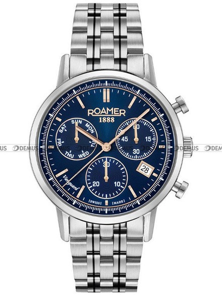 Zegarek Męski Roamer Vanguard Chrono II 975819 41 45 90