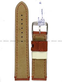 Pasek do zegarka skórzany - Morellato A01X4435A37041CR22 - 22 mm