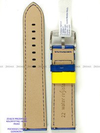 Pasek do zegarka wodoodporny skórzany - Morellato A01X5123C03065CR20 - 20 mm