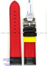 Pasek do zegarka wodoodporny skórzany - Morellato A01X5272C91183CR18 - 18 mm