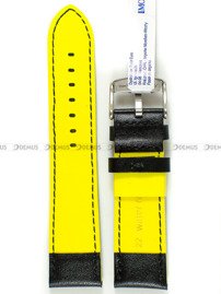 Pasek do zegarka wodoodporny skórzany - Morellato A01X5272C91197CR22 - 22 mm