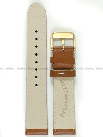 Pasek skórzany brązowy do zegarka Sturmanskie Sputnik - 20 mm